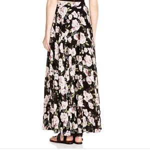 Long Floral Skirt